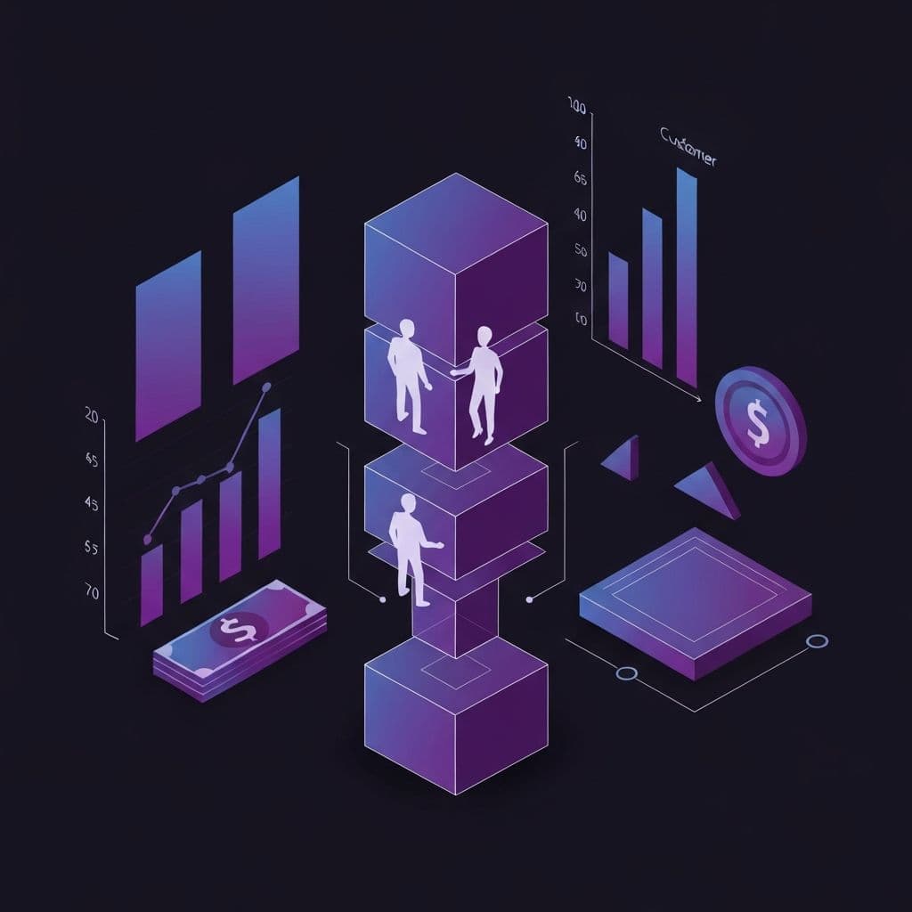 Conversion funnel showing visitor drop-off - Project 43